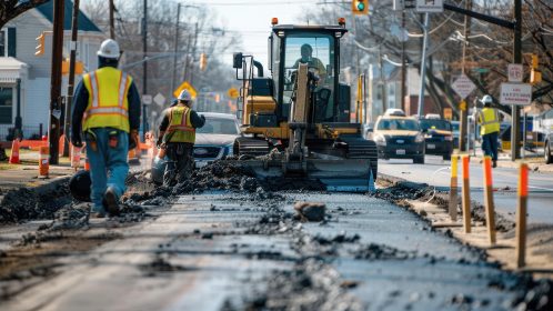 Road Construction Workers