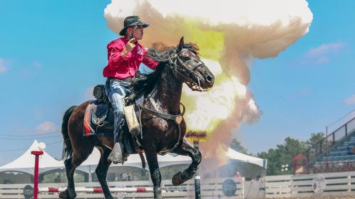 Cowboy Explosion Photo Credit Cheyenne Frontier Days